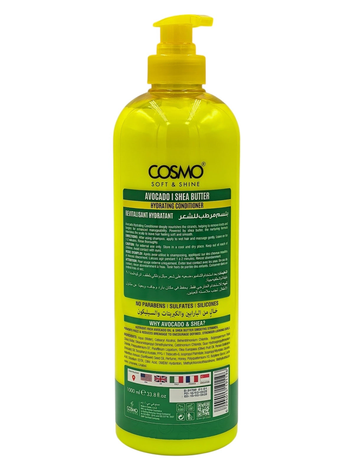Hydrating Advocado Shea Butter Conditioner 1000ml