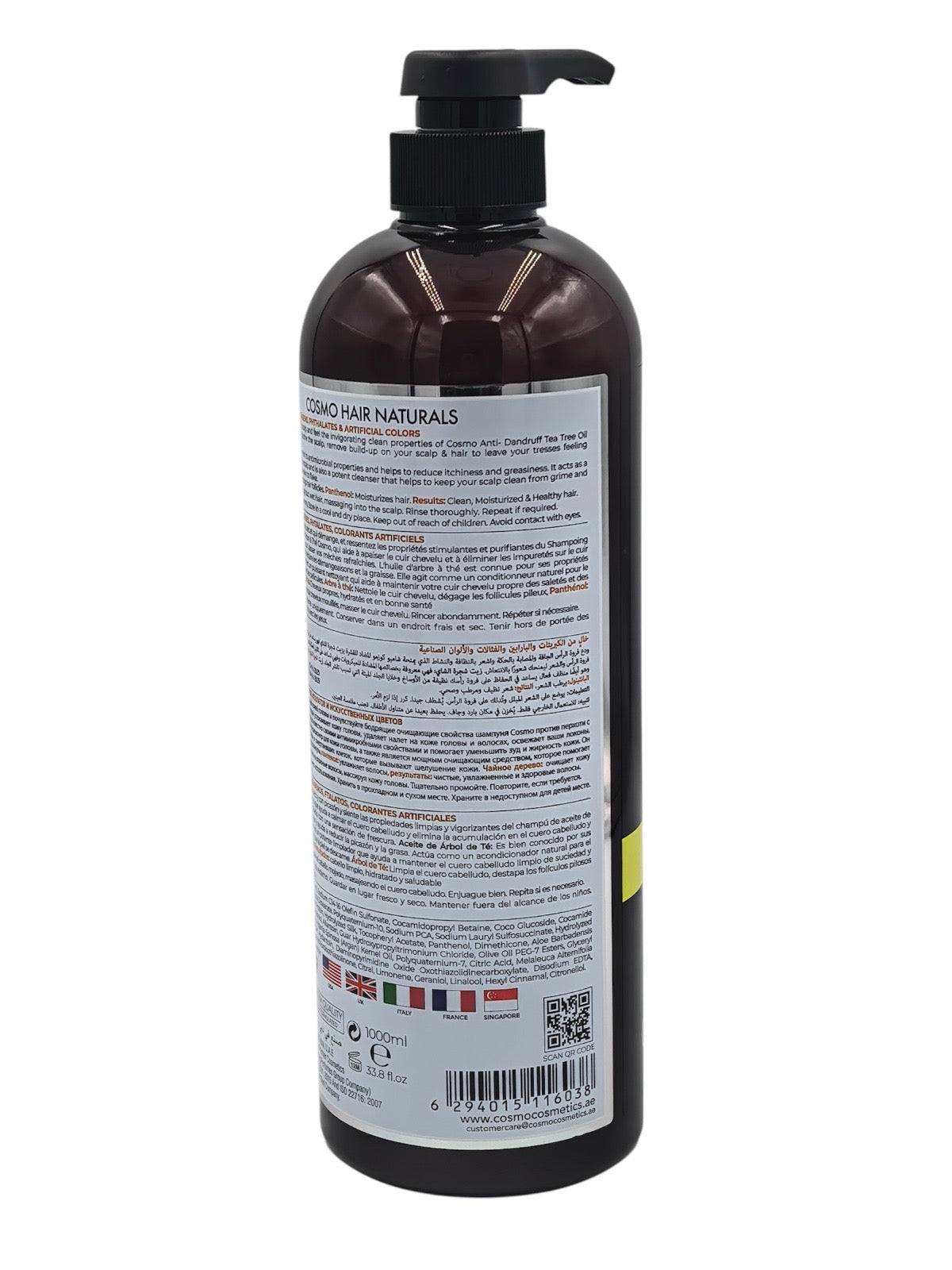 Anti - Dandruff Tea Tree Oil Shampoo 1000ml