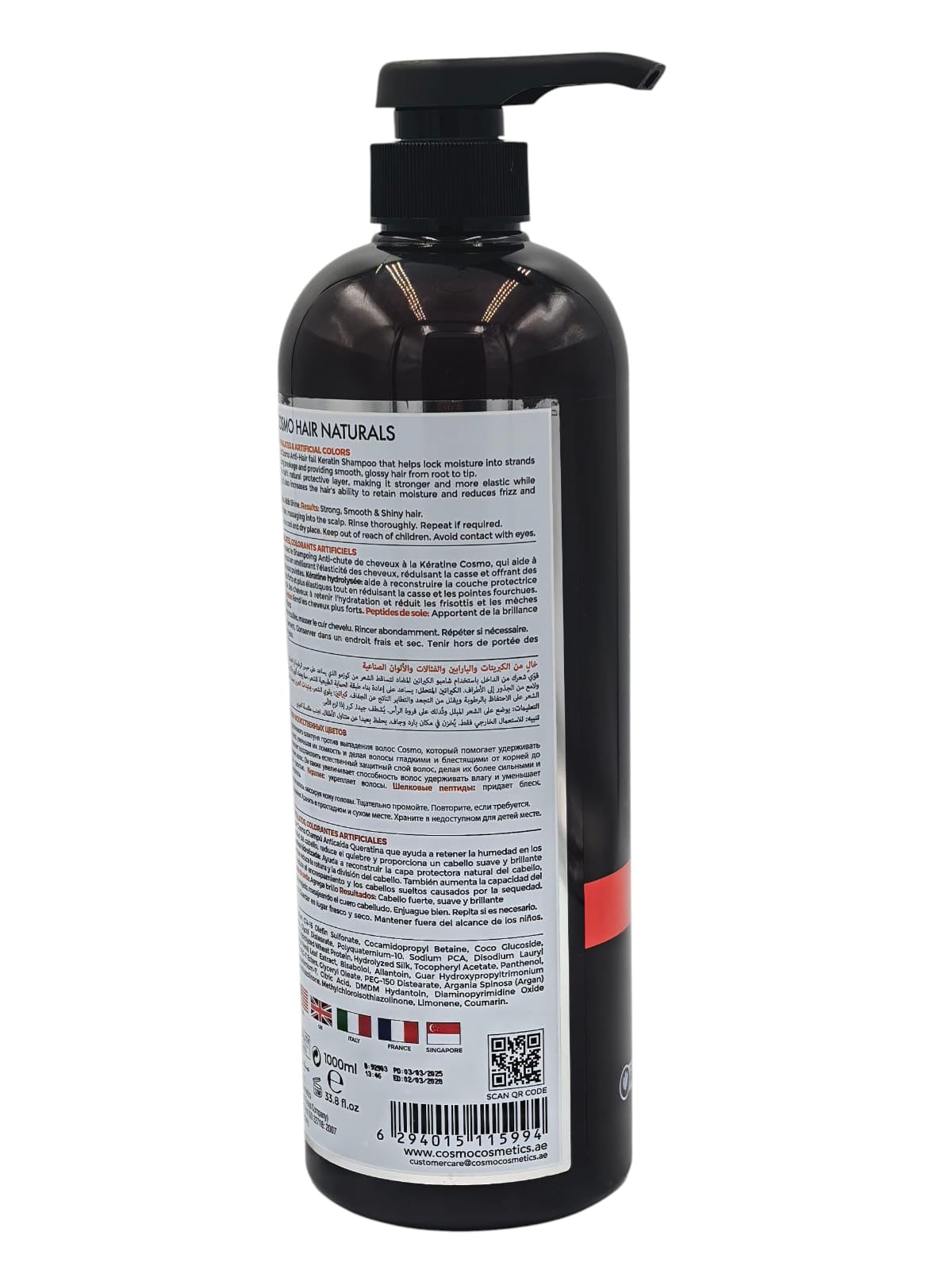 Anti - Hair Fall Keratin Shampoo 1000ml